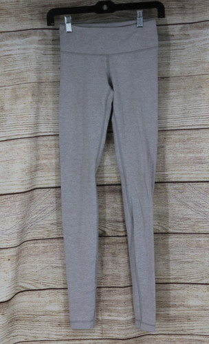 Lululemon Womens Size 2 Gray High Rise Leggings 31" Inseam Yoga Athletic