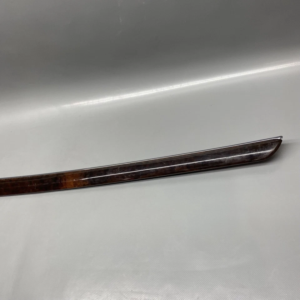 MERCEDES BENZ S550 DOOR PANEL TRIM WOOD LEFT REAR 2010 2011 2012 2013 OEM Foto 3 de 4