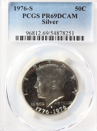1976-S Kennedy Silver Half Dollar PCGS PR69 DCAM