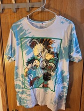 MY HERO ACADEMIA NOVELTY TIE DYE T-SHIRT SIZE MEDIUM FUNIMATION SHUEISHA