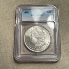 1880 MORGAN ICG MS63 Plus SILVER DOLLAR DR