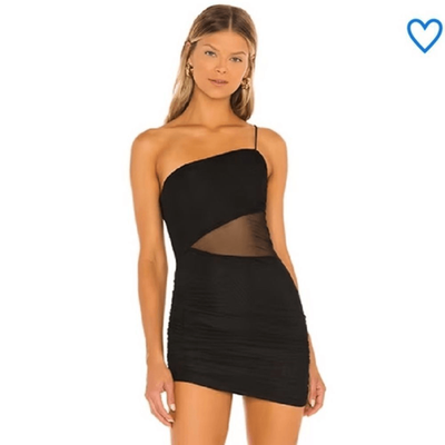 revolve black mesh dress Black Mesh Gowns