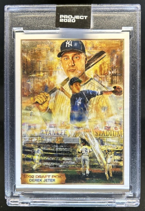 2020 Topps Project Derek Jeter #82 New York Yankees