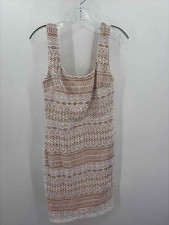 Pre-Owned Lulus White Size Medium Short Sleeveless Dress