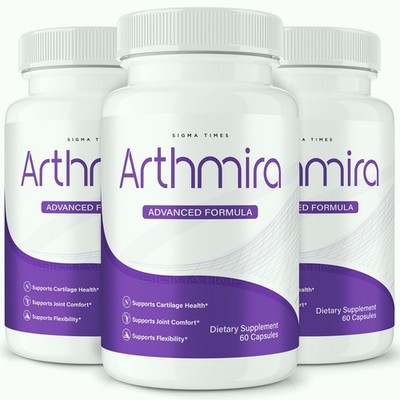Arthmira Capsules, Natural Joint Support Supplement for Mobility & Comfort -3PK