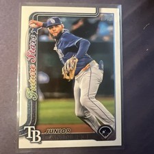 2025 Topps Series 2 - Future Stars Junior Caminero #477