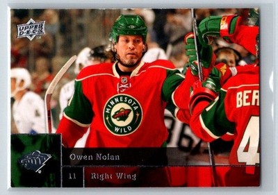 2009-10 Upper Deck Series 1 #188 Owen Nolan Minnesota Wild