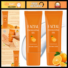 Deep Cleansing Facial Exfoliating Gel, Natural Plant Formula, Moisturizing Scrub