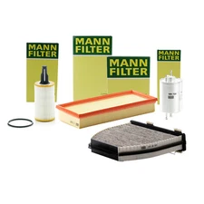 Mann-Filter Air Cabin Fuel Engine Oil Filter Kit For Mercedes-Benz SL550
