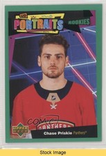 2020-21 Upper Deck UD Portraits Rookies Green Chase Priskie #P-53 READ 0f9h