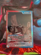 Portgas.D.Ace (002) (Alternate Art) OP13-002 Carrying On His Will Foil