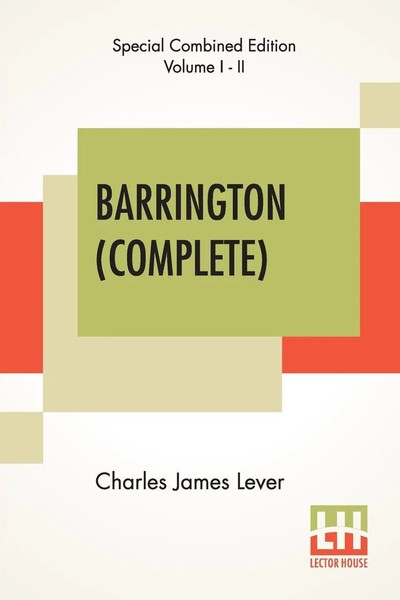 Charles James Lever | Barrington (Complete) | Taschenbuch | Englisch (2020)-image