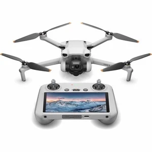 DJI Mini 3 Caméra Drone (avec RC Remote) nouvelle et scellée w batterie, USB-C Câble+