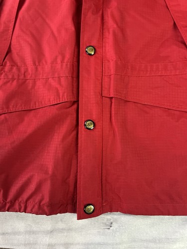 Vintage The North Face Jacket Men Large Red Mountain Gore Tex Hooded Parka 90s - Picture 6 of 17
