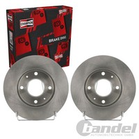 2X Champion Bremsscheiben 257Mm BelÜFtet Vorne Passend FüR Hyundai Elantra