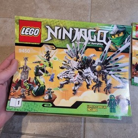 LEGO Ninjago Epic Dragon Battle 9450 Instructions ONLY All Three Manuals