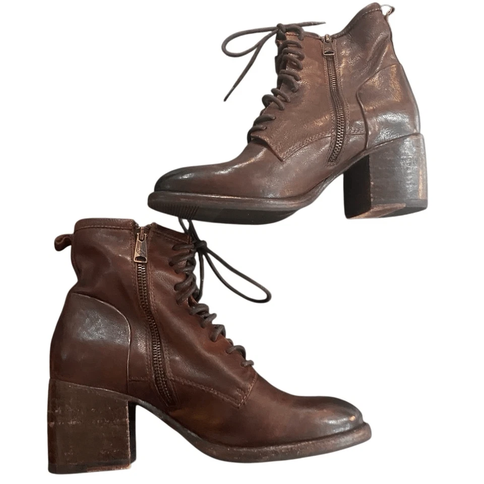 Patricia Nash Sicily Boot cuero manchado a mano talla 8,5 Foto 4 de 4