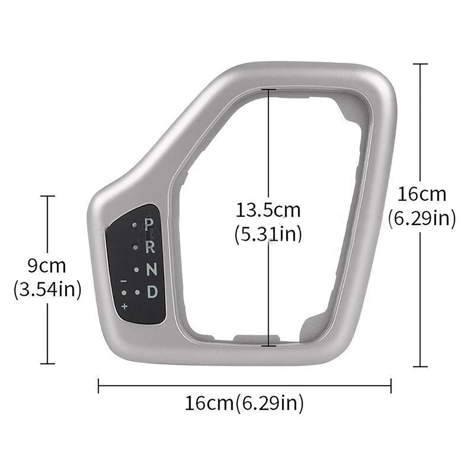 Transmission Center Shifter Bezel Silver For Jeep Cherokee 2014-18 Repair Parts - Image 3 of 4