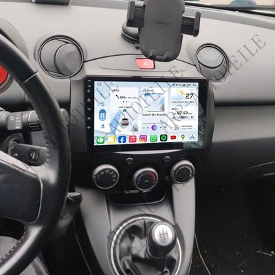 9'' 64GB Autoradio GPS Navi WLAN für Mazda 2 2007-2013 Apple Carplay Android 15