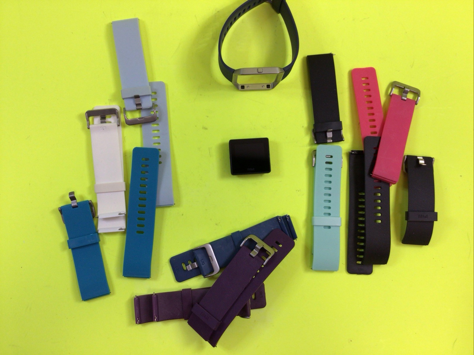 Fitbit Blaze SB502 Smartwatch with Extra Bands Untested Condition-image