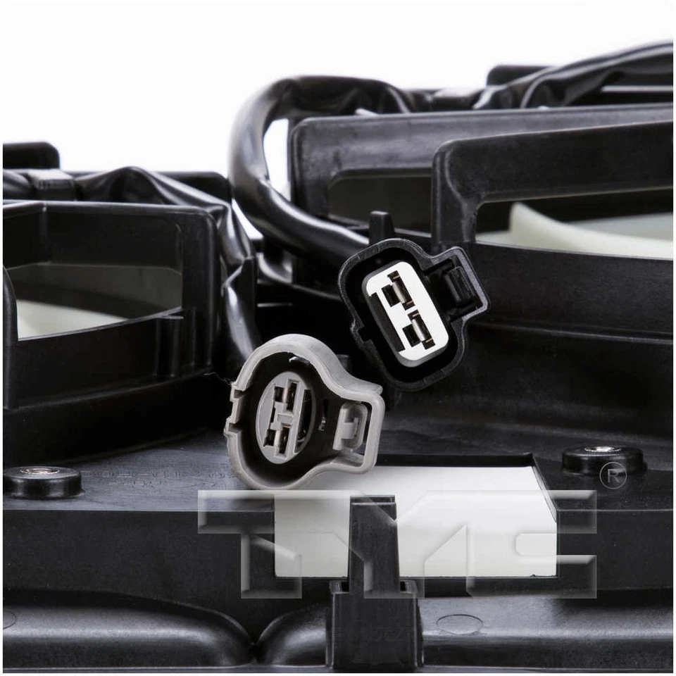 Ventilador de radiador y condensador doble para Toyota Sienna TYC 2011-2016 Foto 3 de 3