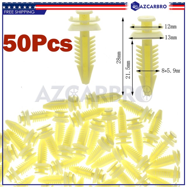 50pcs Door Trim Panel Clips For GMC Sierra 1999 19982000 Chevrolet