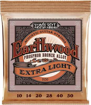 Ernie Ball 2150 Earthwood Phosphor Bronze Western Gitarre Extra Light