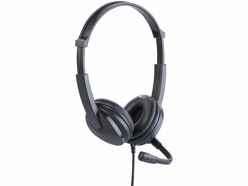 Micro-casque stéréo USB GHS-120 - Callstel - Photo 5/6
