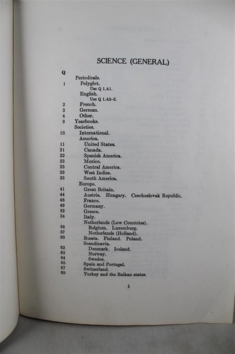 Classification Class Q Science 5th Edition 1963 280pgs Paperback - Imagen 8 de 10