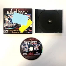 Nancy Drew 2 Pack The Deadly Device & Alibi in Ashes (PC, CD-ROM) - COMPLETE