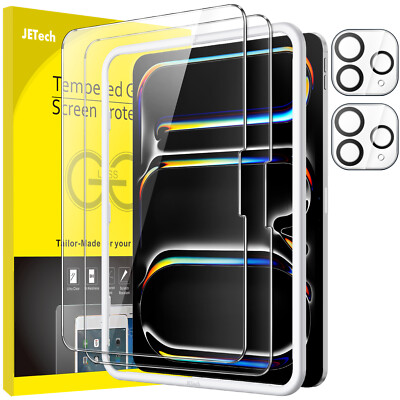 Screen Protector for iPad Pro 11/13-Inch M5/M4  with Camera Lens Protector