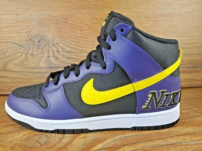 Nike Dunk High Premium EMB Lakers Court Purple DH0642-001 Lebron AD