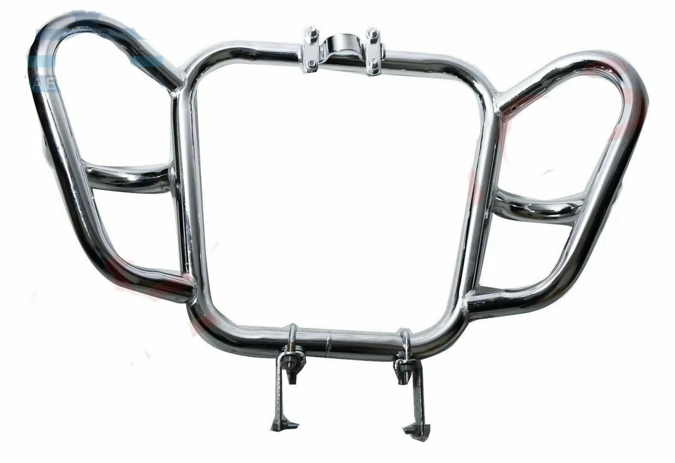 Nuevo protector de pierna cromado de acero de alta resistencia barra de choque Jawa motocicletas EC Foto 2 de 4