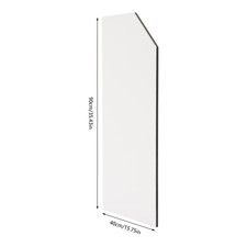 Wall-Mounted Men Urinal Partition Screen, Urinal Partition Divider Screen