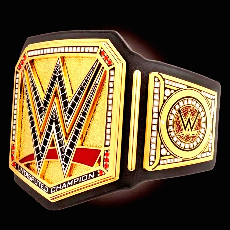 NEW UNDISPUTED WORLD HEAVYWEIGHT CHAMPIONSHIP WRESTLING REPLICA Belt 2MM - Image 2 of 4