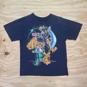 Vintage 1996 Yu-Gi-Oh Enter the Shadow Realm Shirt Size YOUTH MEDIUM