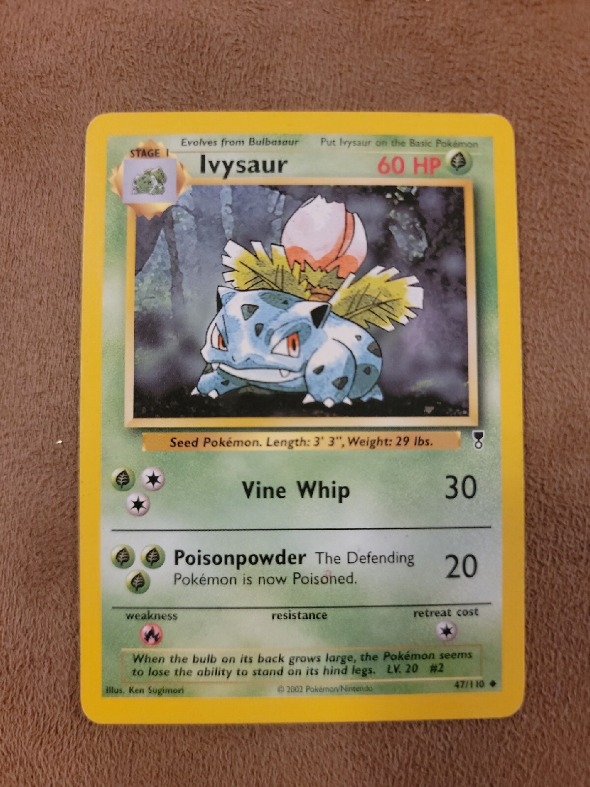 Pokémon TCG Ivysaur Legendary Collection (NM) 47/110 Regular Uncommon