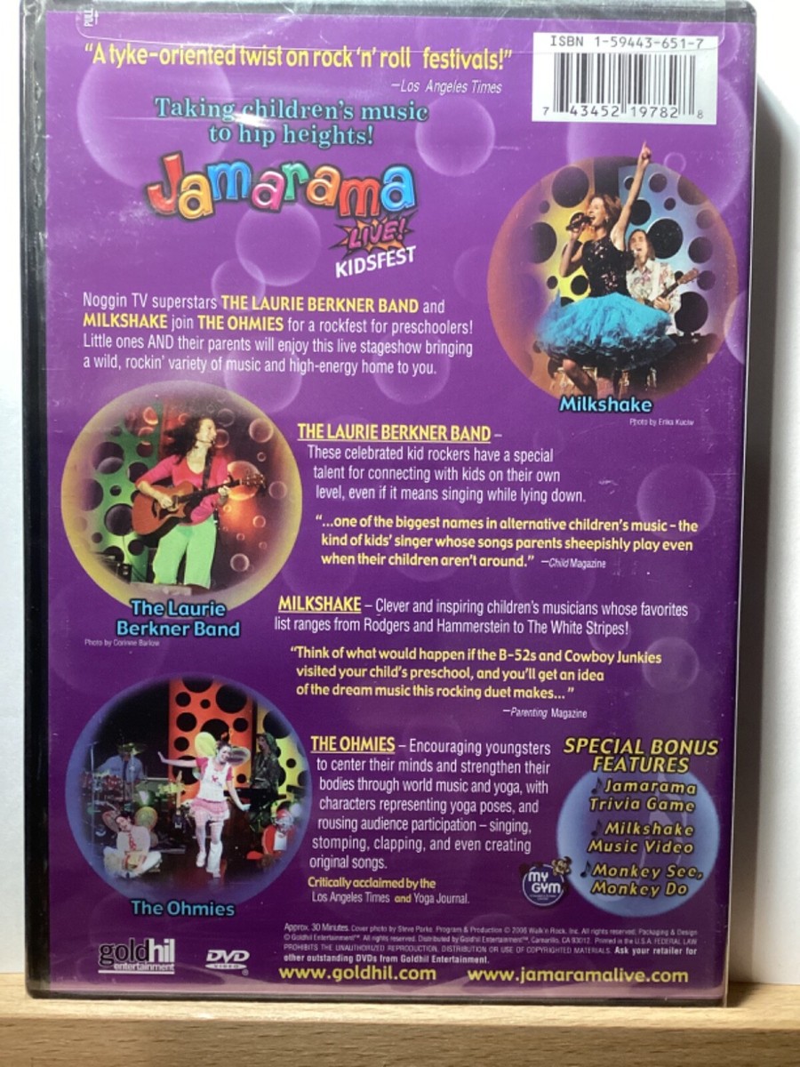 その他 Jamarama 1: Live [DVD] Jamarama Live Kidsfest (DVD, 2006) The Ohmies - Laurie