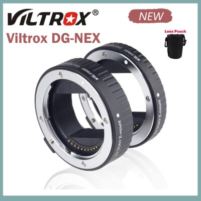 Viltrox DG-NEX AF Macro Lens Adapter for Sony E Mount A9 A7RIII A7RII A7III
