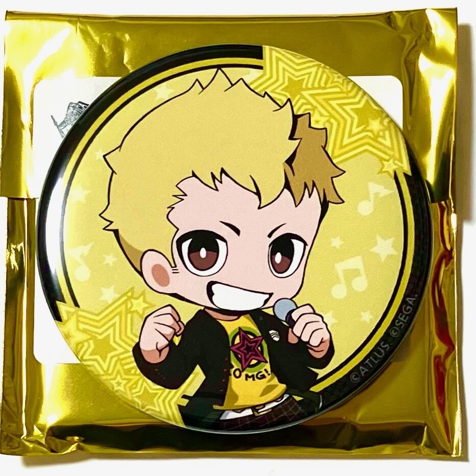 PERSONA 5 TACTICA Ryuji Sakamoto (Skull) Tin Badge Button
