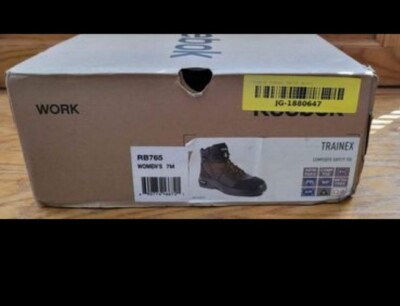 Reebok work boots Womens 7 Trainex composite toe