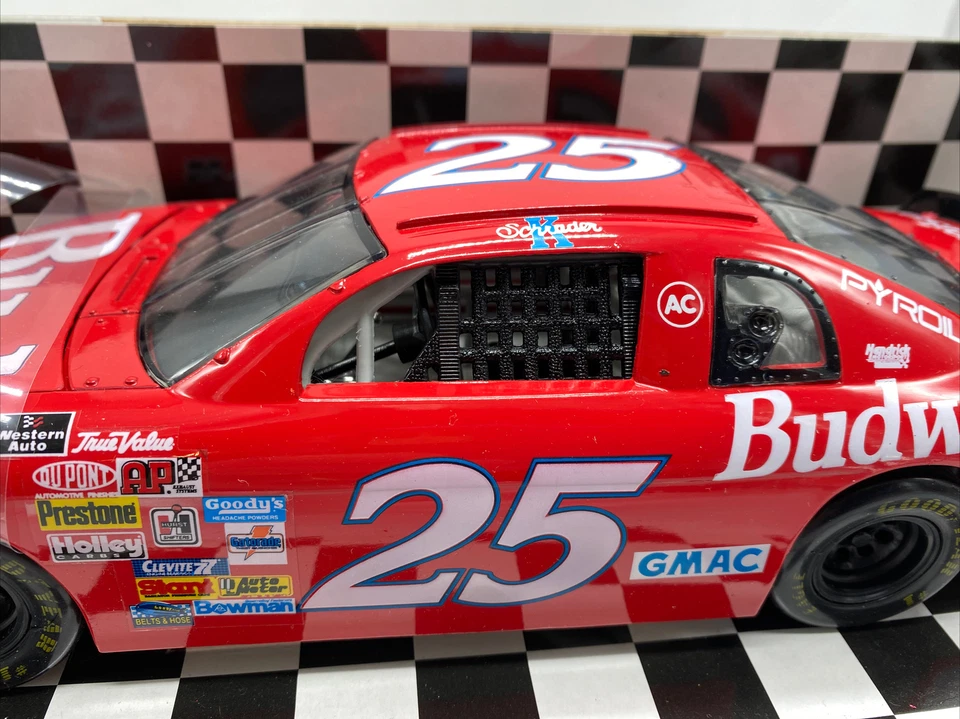 Ertl Nascar Ken Schrader 25 Bud Monte Carlo 1/18 Diecast Car American Muscle - Image 4 of 4