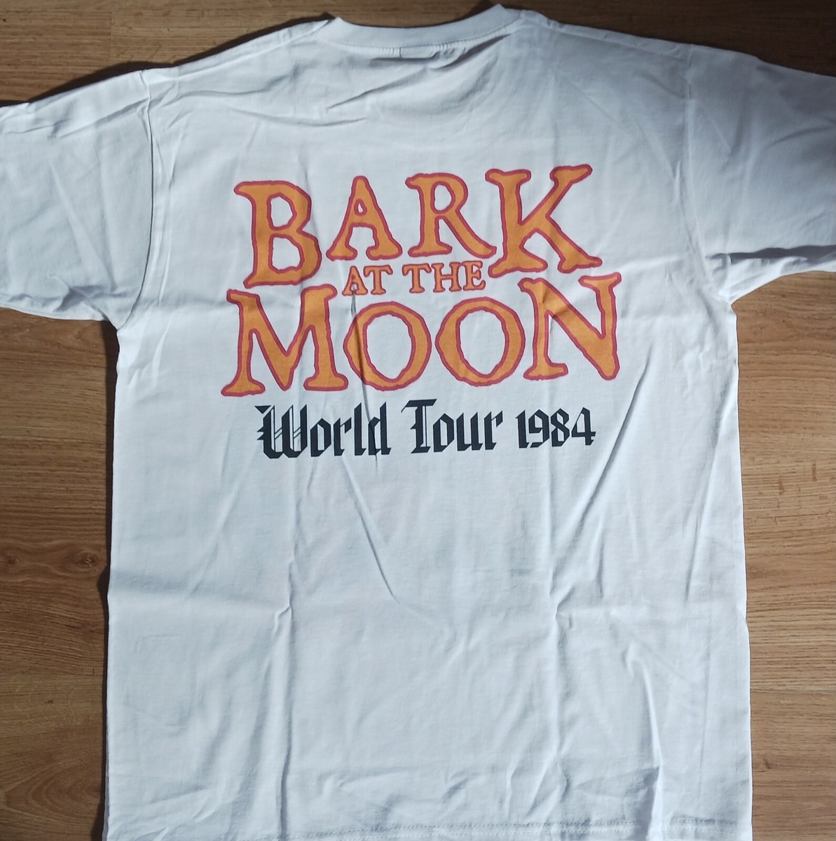 Ozzy Osbourne T-Shirt Bark At The Moon World Tour 1984 Sizes