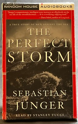 The Perfect Storm A True Story of Men Against the Sea  97 Audiobook Cassette NEW