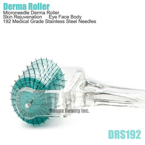 192 pins 0.2mm-3mm Titanium Derma Roller Therapy Anti-aging Scars Wrinkle Facial - Picture 2 of 12