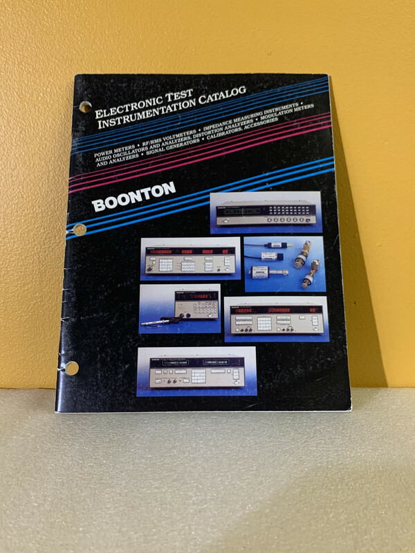 Philips Electronic Test Instrumentation Catalog