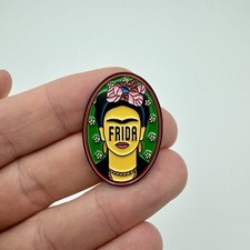 Frida Kahlo Mexican Pin Badge
