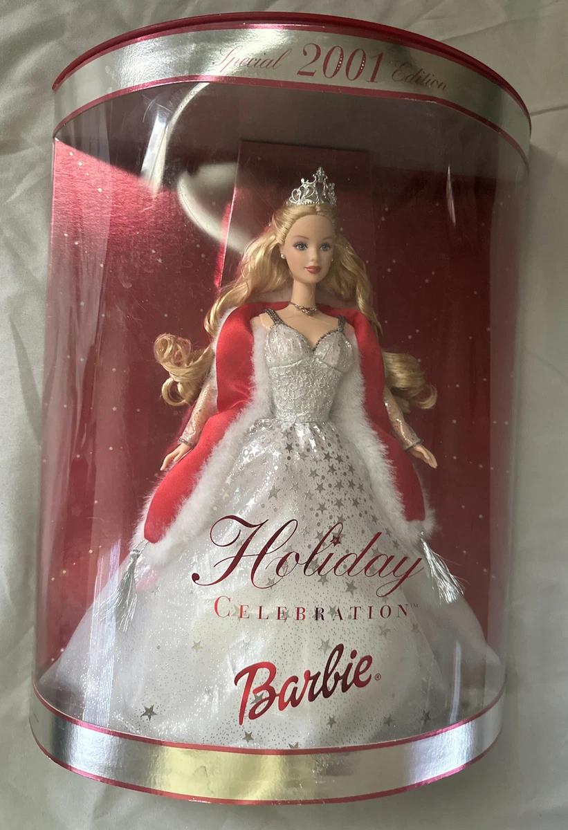 Mattel Holiday Celebration 2001 Barbie Doll NIB 50304 eBay