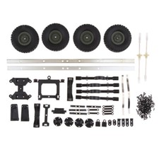 RC-Autoanhänger-Chassis-Bausätze Für WPL 1/16 6WD-Militär-LKW-Teile