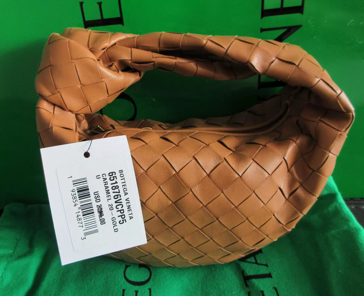 BOTTEGA VENETA Jodie mini knotted intrecciato leather tote